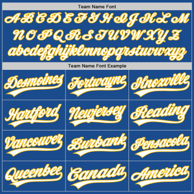 Custom Blue White-Gold Authentic Throwback Baseball Jersey