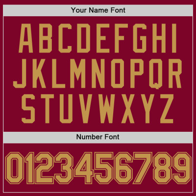 Custom Maroon Old Gold-Black Authentic Throwback Baseball Jersey