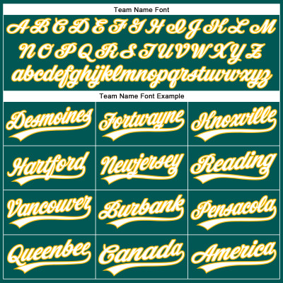 Custom Midnight Green White-Gold Authentic Baseball Jersey