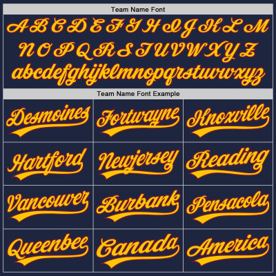 Custom Navy Crimson-Gold Authentic Baseball Jersey