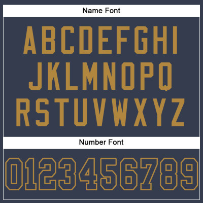 Custom Navy Navy-Old Gold Mesh Authentic Football Jersey