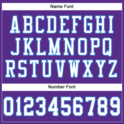 Custom Purple White-Electric Blue Mesh Authentic Football Jersey