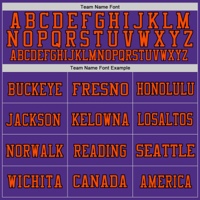 Custom Purple Orange-Black Mesh Authentic Football Jersey