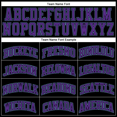Custom Black Purple-Light Blue Authentic Throwback Basketball Jersey