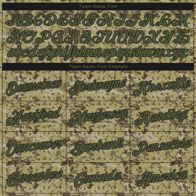 Custom Camo Olive-Black 3D Authentic Salute To Service Basketball Jersey