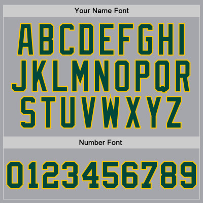 Custom Gray Green-Gold Authentic Throwback Basketball Jersey