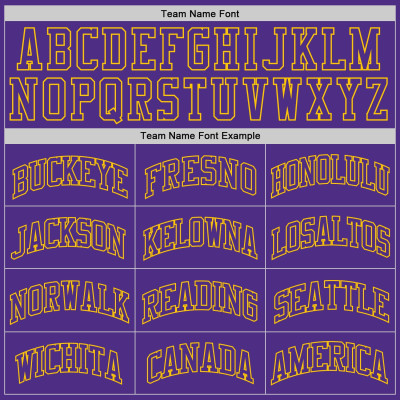 Custom Purple Purple-Gold Authentic Throwback Basketball Jersey
