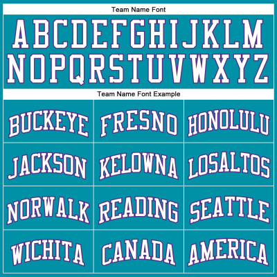 Custom Teal White-Purple Authentic Throwback Basketball Jersey
