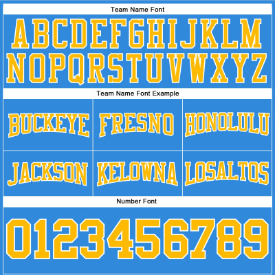 Custom Stitched Electric Blue Gold-White Football Pullover Sweatshirt Hoodie