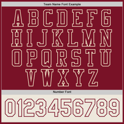 Custom Crimson Cream-Maroon Bomber Full-Snap Varsity Letterman Two Tone Jacket