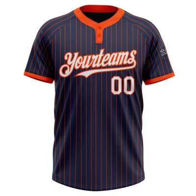 Custom Light Blue White-Black Two-Button Unisex Softball Jersey